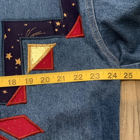 Vintage CMC RARE Sundance Tribal Denim Long Coat - Picture 8 of 14